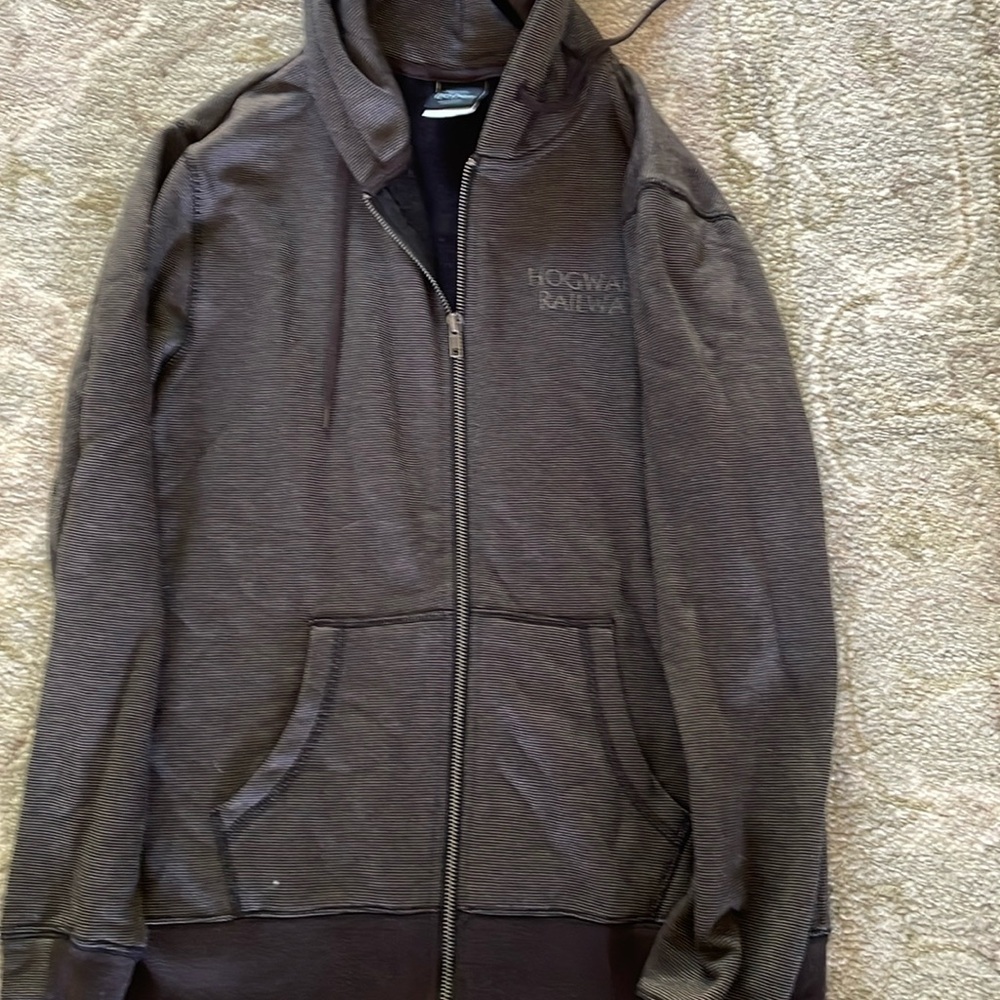 Hogwarts sweatshirt zip up hoodie